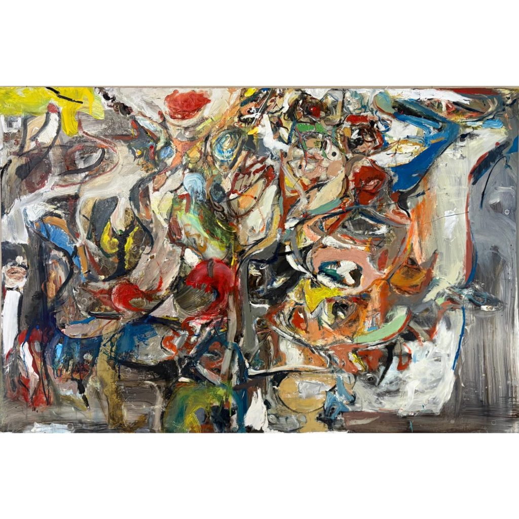 Lips  oil and acrylic on canvas. 160x100.
