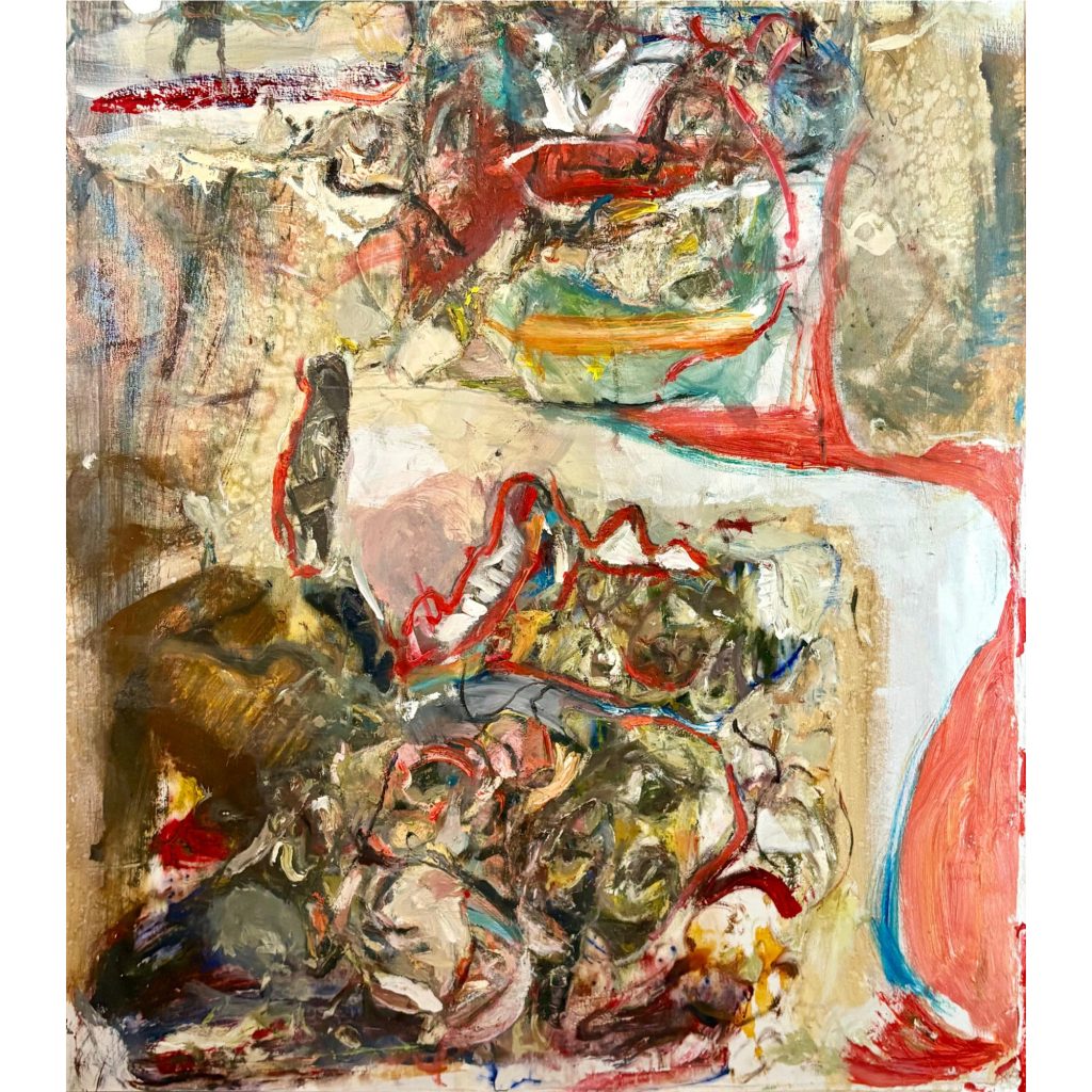 Defense Oil and acrilyc on canvas 125 x100 cm