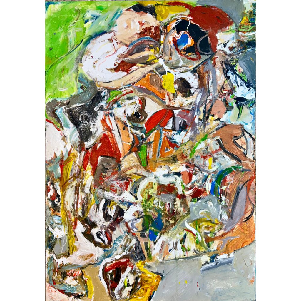 Smell Oil and acrilico on canvas 100x70 cm